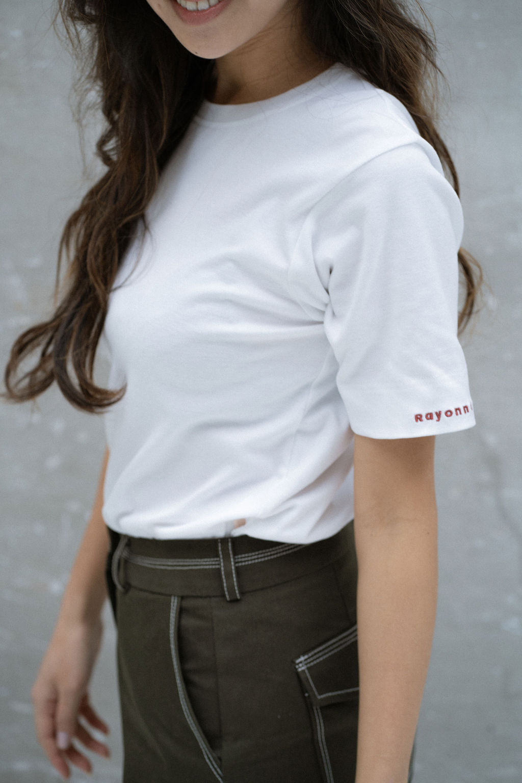 Tee-shirt anti-UV femme manches courtes Papeete blanc – Les